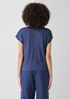 Organic Linen Jersey V-Neck Tee