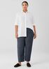 Tweedy Hemp Cotton Lantern Pant