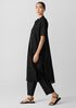 Organic Cotton Voile Box Band Collar Shirt