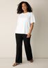 Extra-Fine Ponte Crew Neck Tee