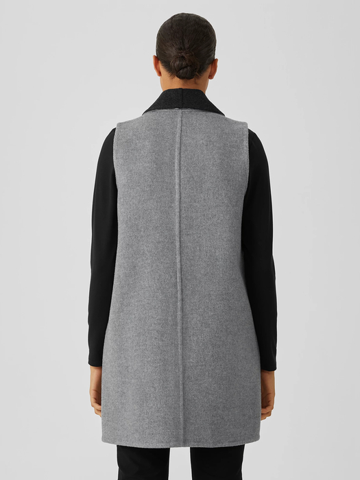 Doubleface Wool Cashmere Vest