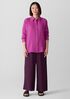 Organic Cotton Lofty Gauze Classic Collar Shirt