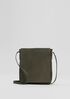 Italian Suede Square Crossbody Bag