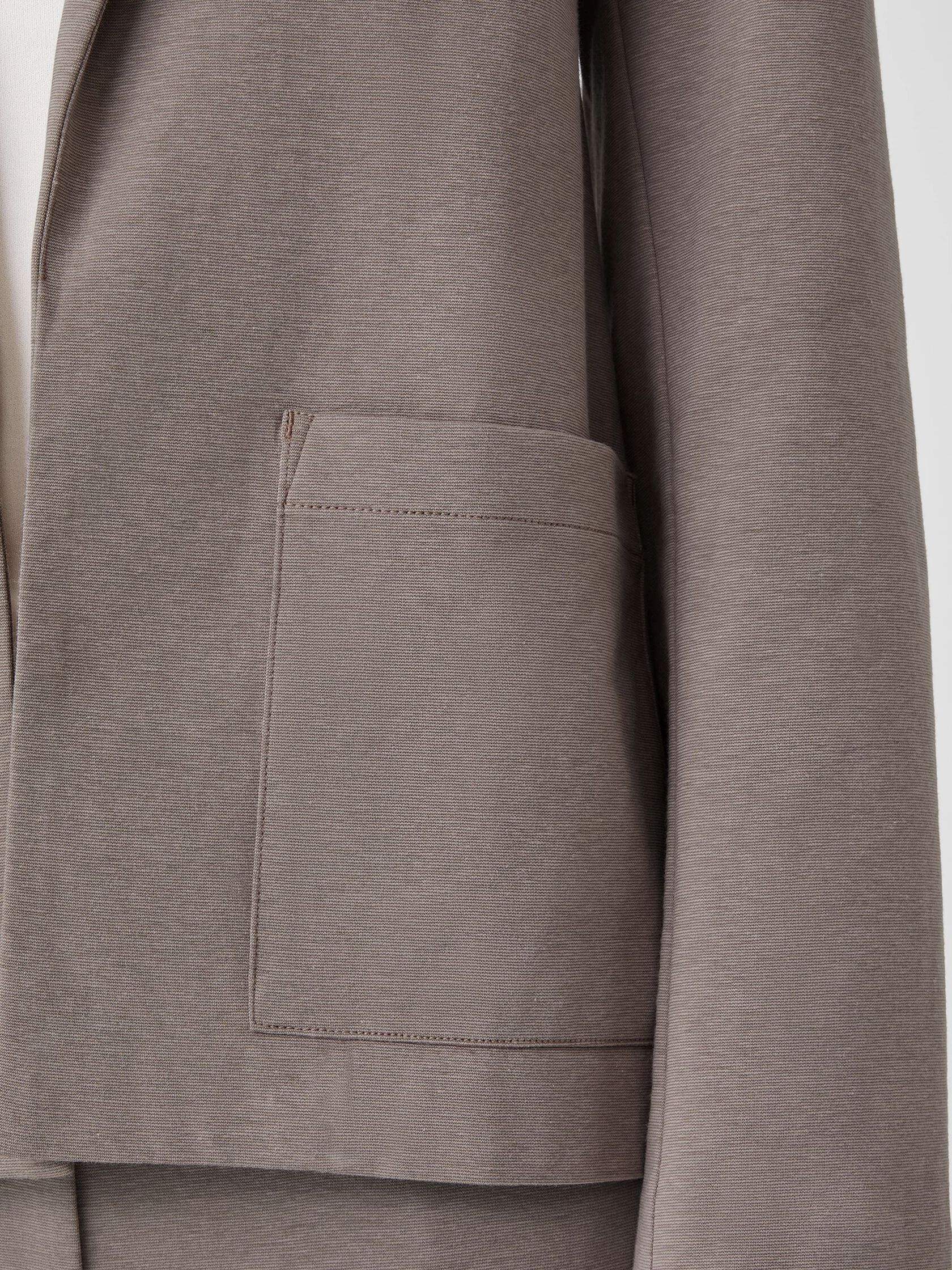 Organic Cotton Ponte Blazer