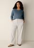 Organic Pima Cotton Jersey 3/4-Sleeve Tee