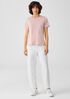 Organic Pima Cotton Jersey Round Neck Tee