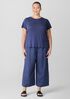 Organic Linen Jersey Crew Neck Tee