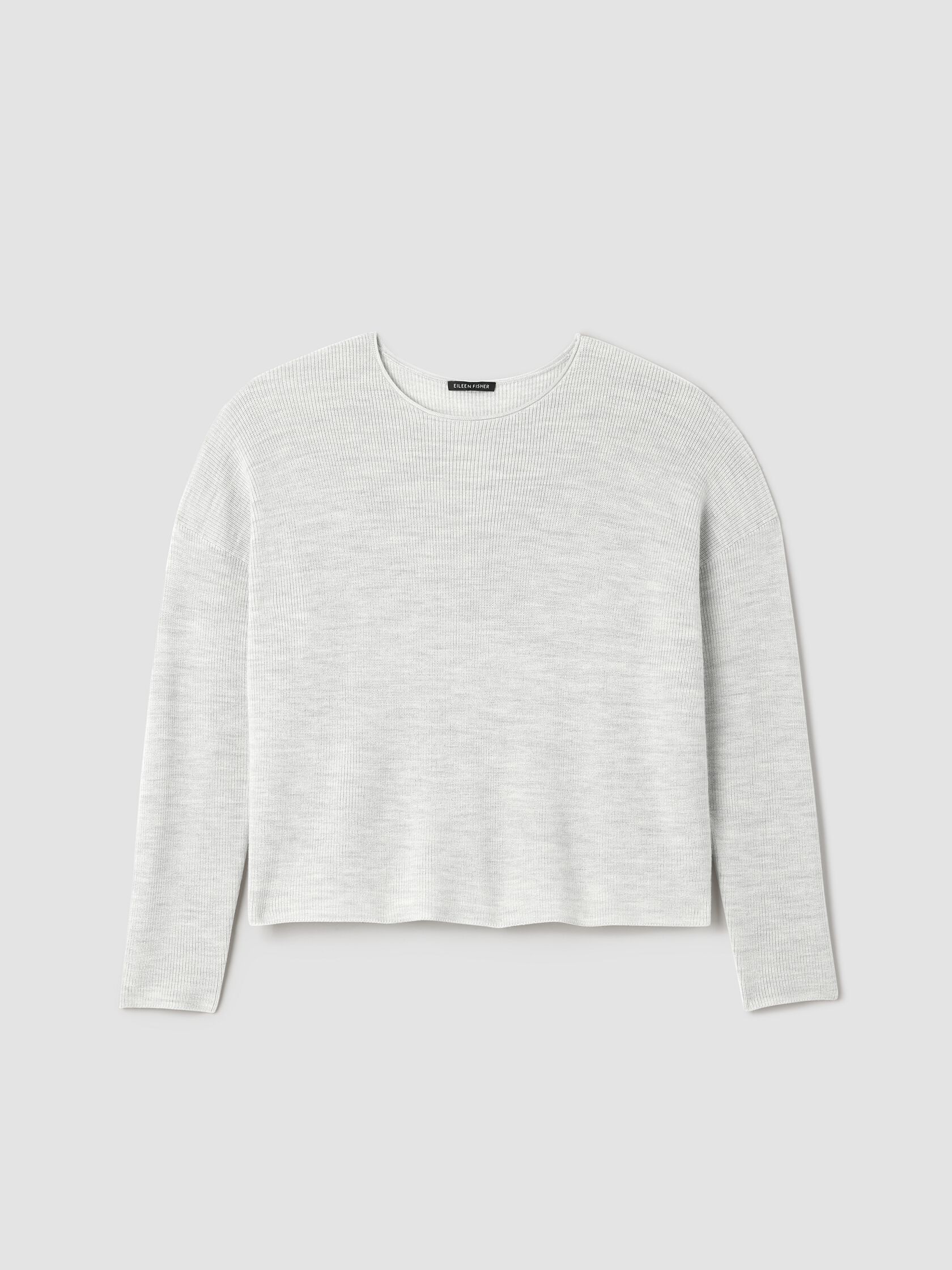 Merino Crew Neck Top in Regenerative Wool