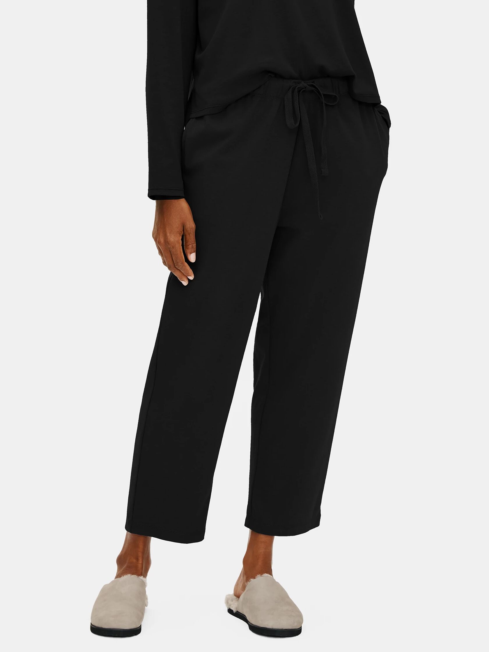 Organic Cotton Interlock Slouchy Sleep Pant