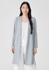 Organic Linen Cotton Jersey Long Cardigan