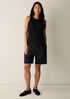 Pima Cotton Stretch Jersey Slim Tank