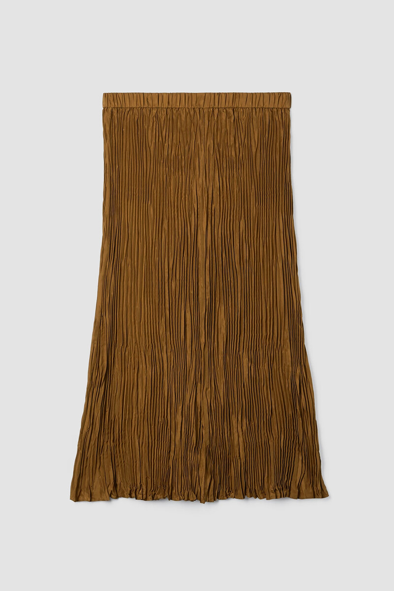 Crushed Silk Maxi Skirt Crushed Silk Maxi Skirt