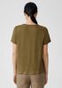 Organic Linen Jersey Crew Neck Tee