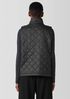 Eggshell Recycled Nylon Reversible Vest