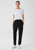 Pima Cotton Stretch Jersey Tapered Pant