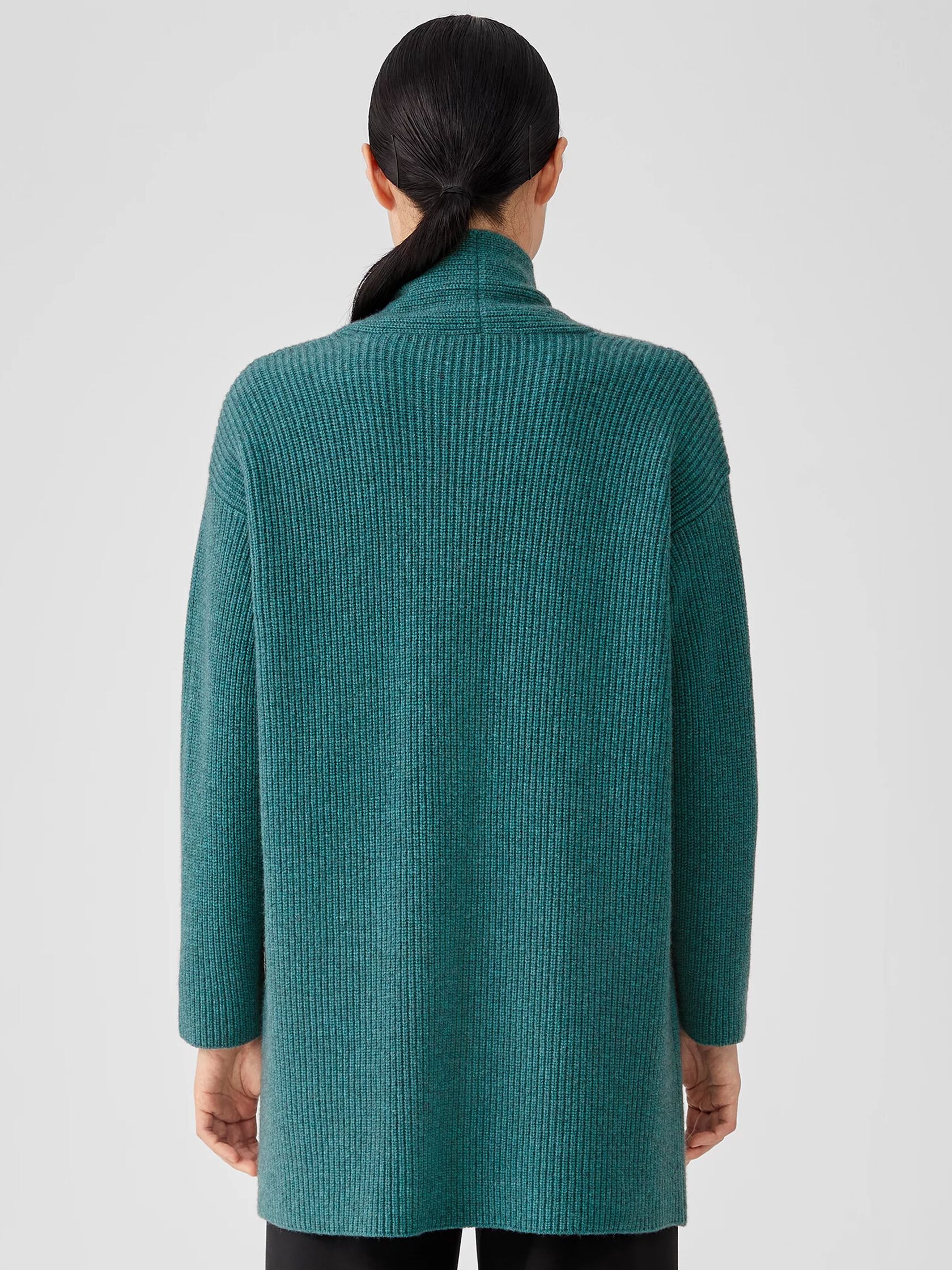 Recycled Cashmere Wool Cardigan