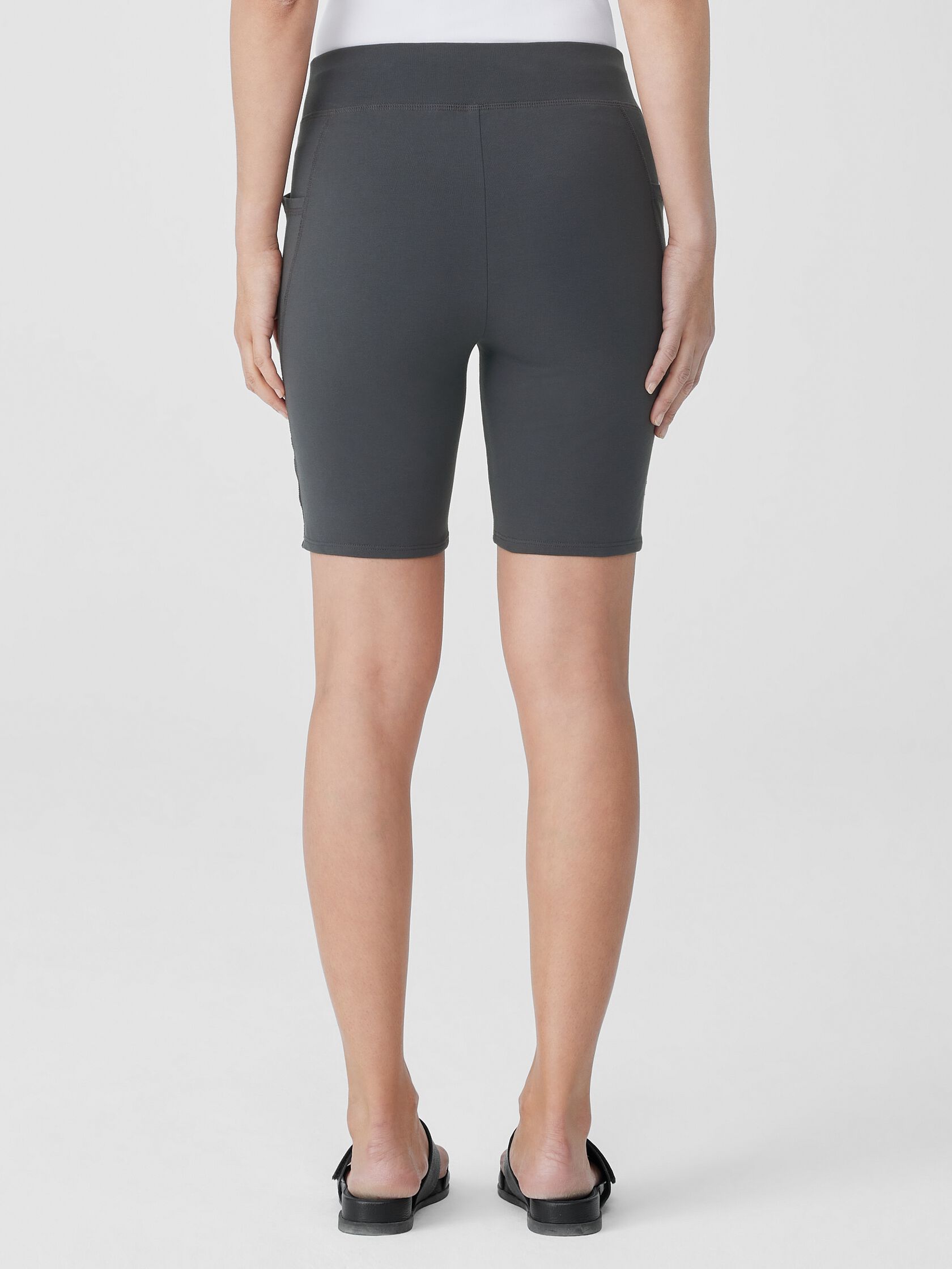 Pima Cotton Stretch Jersey Shorts