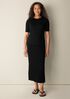 Bubble Jacquard Pencil Skirt