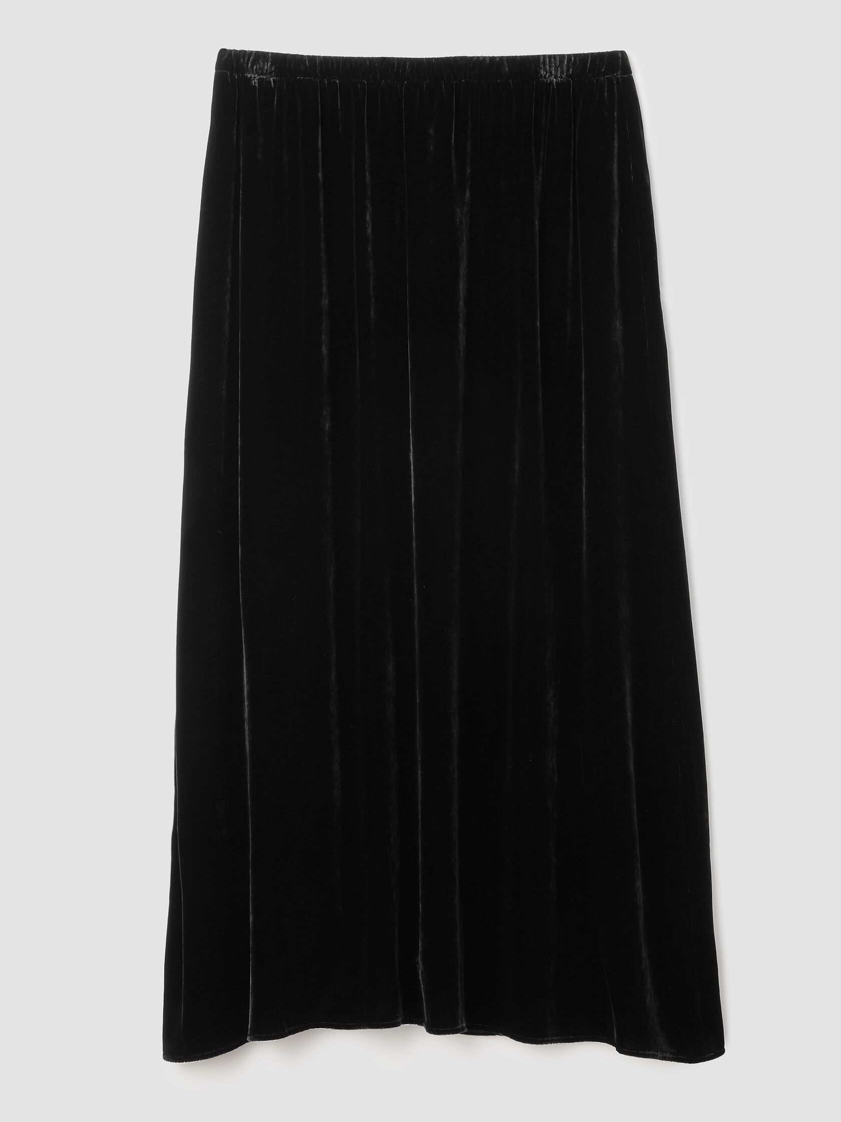 Velvet Flared Skirt