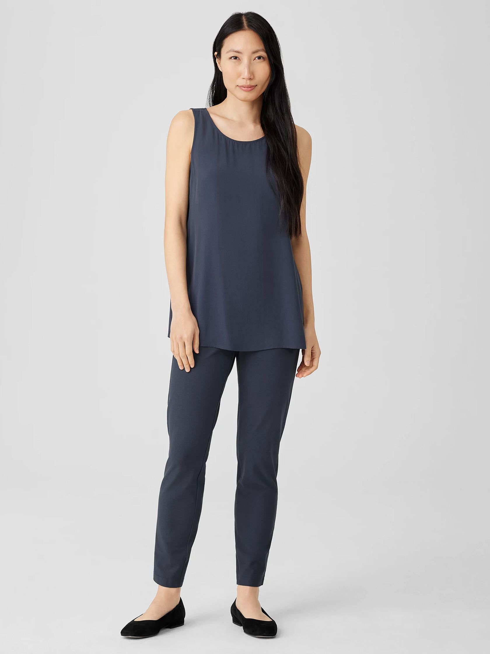 Washable Stretch Crepe Pant