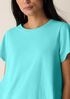Organic Cotton Slubby Jersey Crew Neck Tee