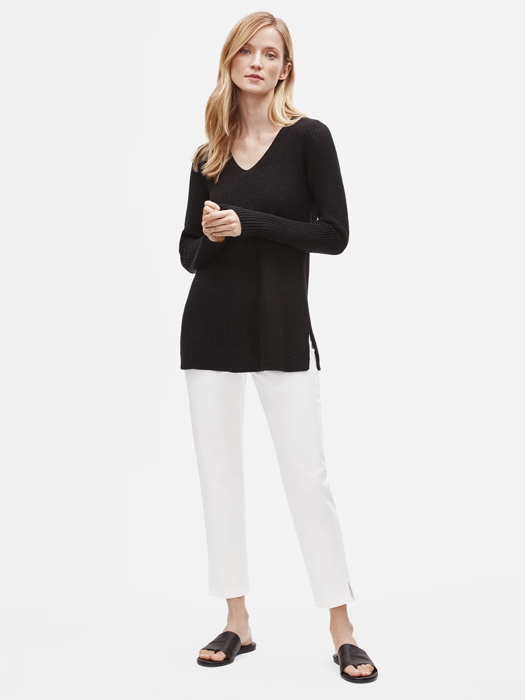 Organic Cotton Slim Pant