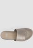 Duet Metallic Suede Sandal