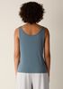 Stretch Silk Jersey Scoop Neck Tank