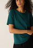 Organic Pima Cotton Jersey Round Neck Tee