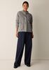 Lightweight Boiled Wool Flight Jacket in Regenerative Wool