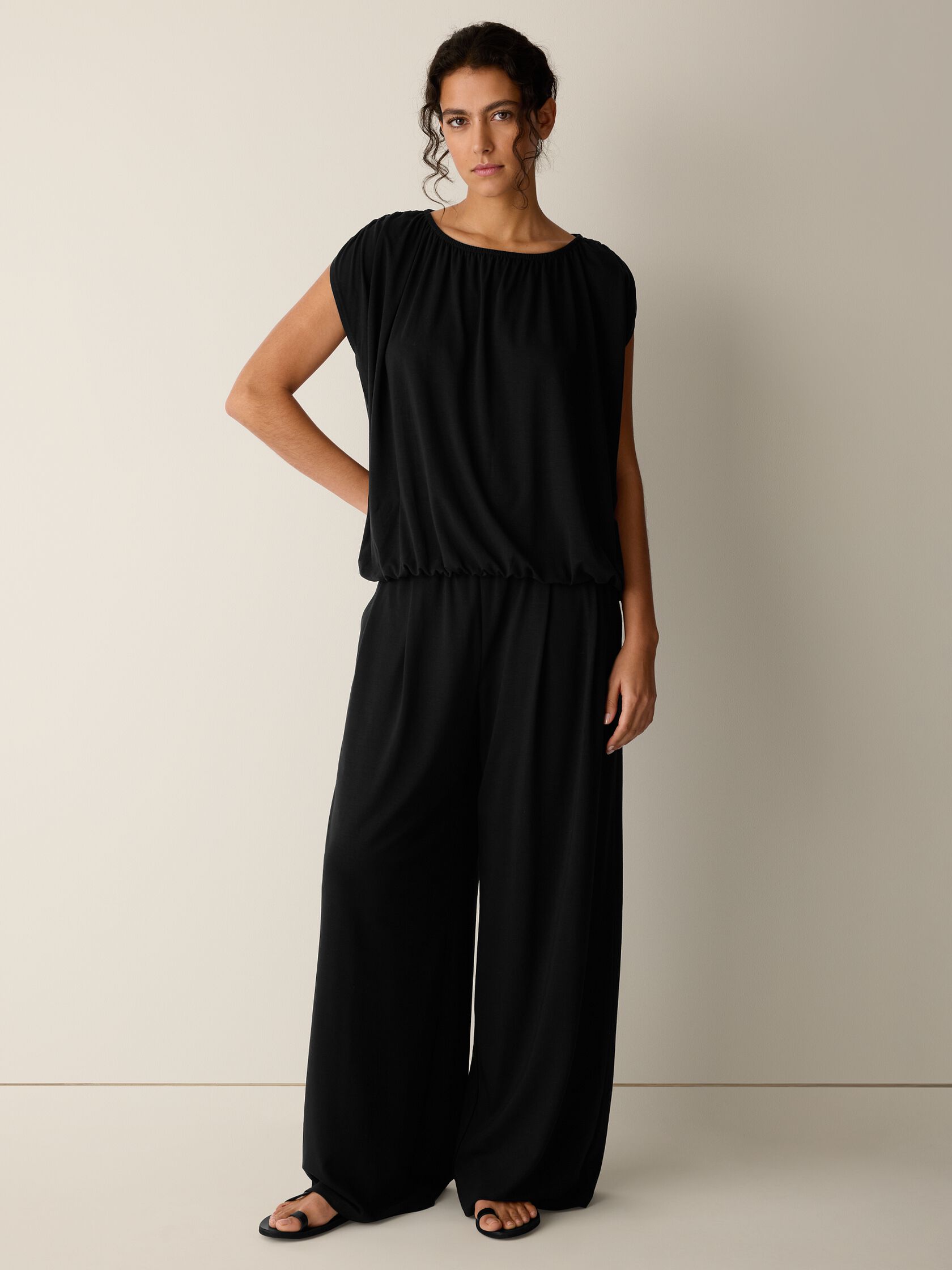 Fine Jersey Bubble Top