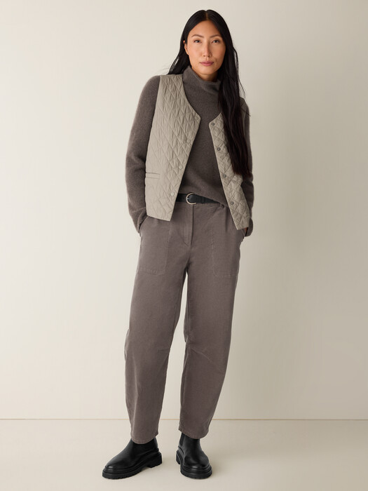 Brushed Organic Cotton Arch Pant