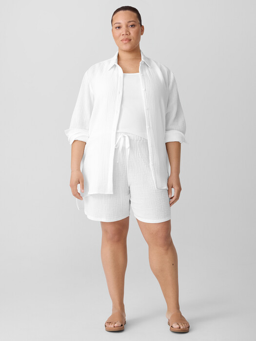 Organic Cotton Lofty Gauze Walking Shorts