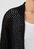 Peruvian Organic Cotton Boucle High Collar Cardigan