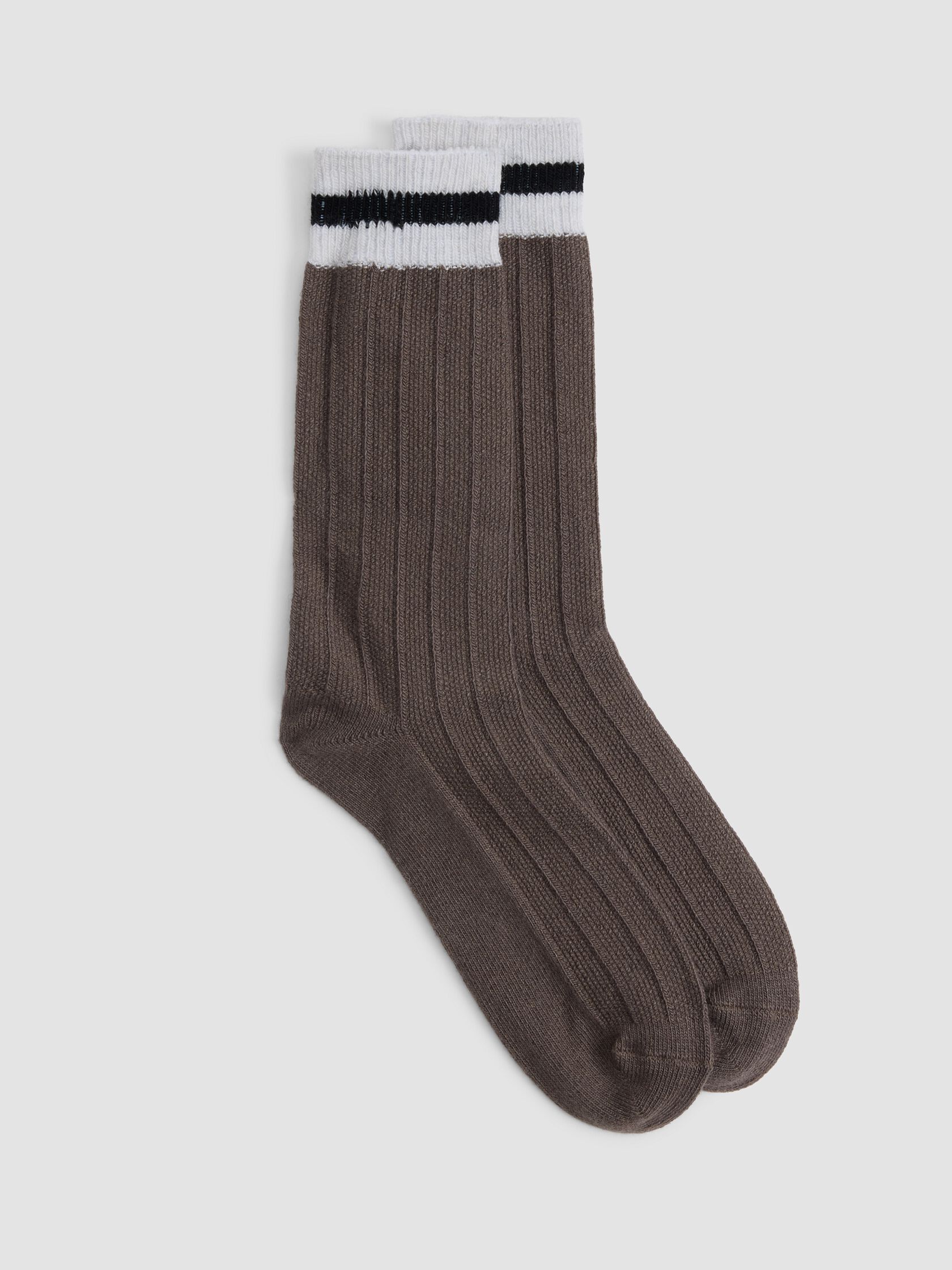 Recycled Nylon Blend Crew Sock