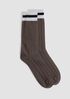 Recycled Nylon Blend Crew Sock