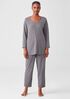 Cozy Organic Cotton Interlock Slouchy Pant