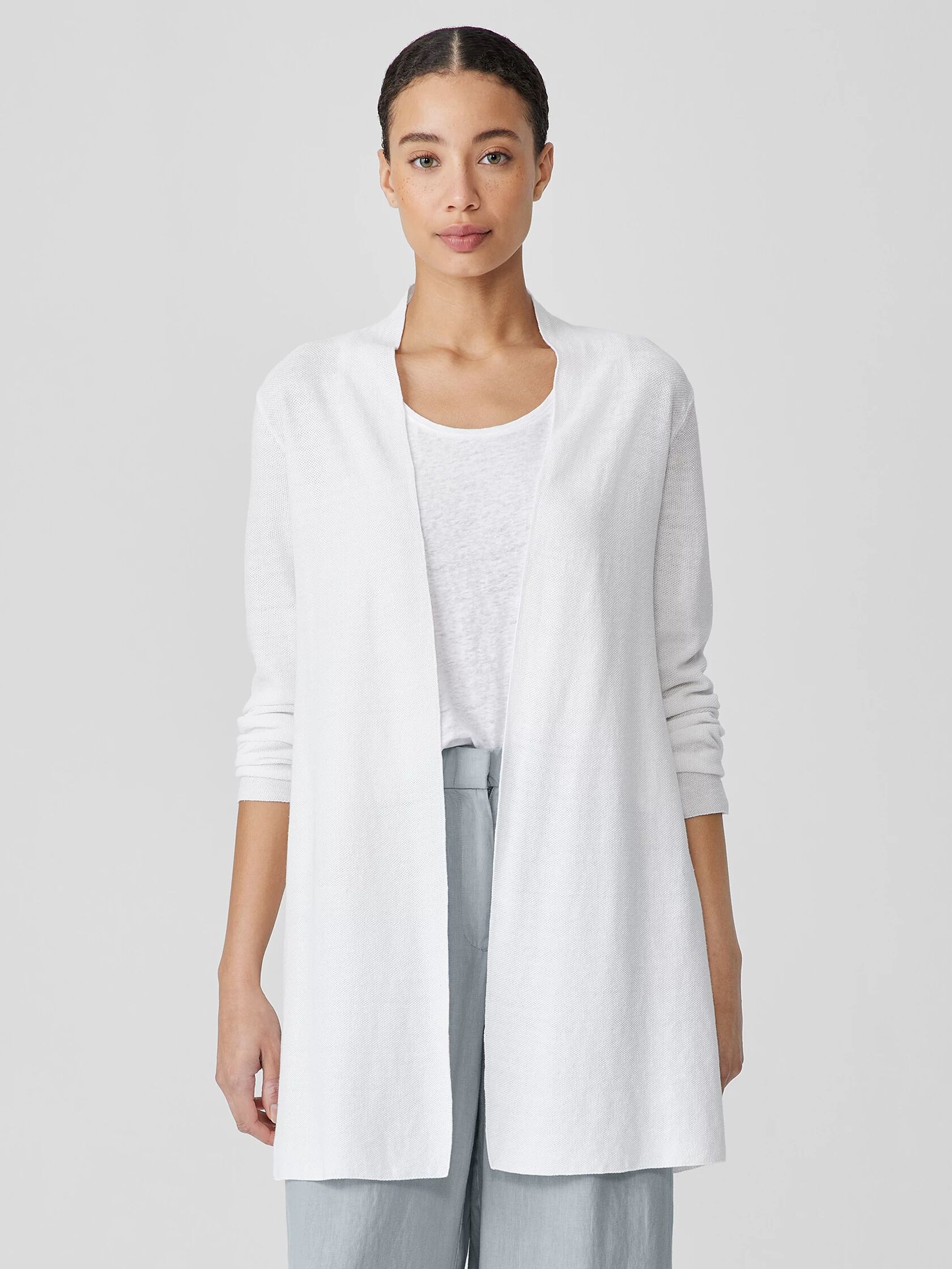 Organic Linen Cotton Cardigan
