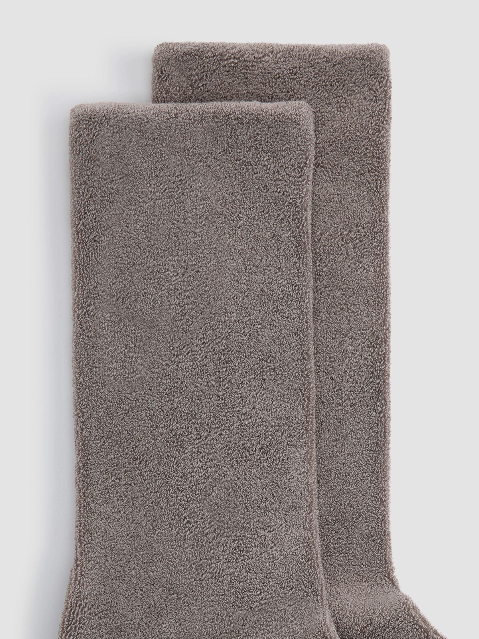 Loopy Cotton Terry Crew Sock