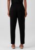 Organic Cotton Knit Twill Slouchy Ankle Pant