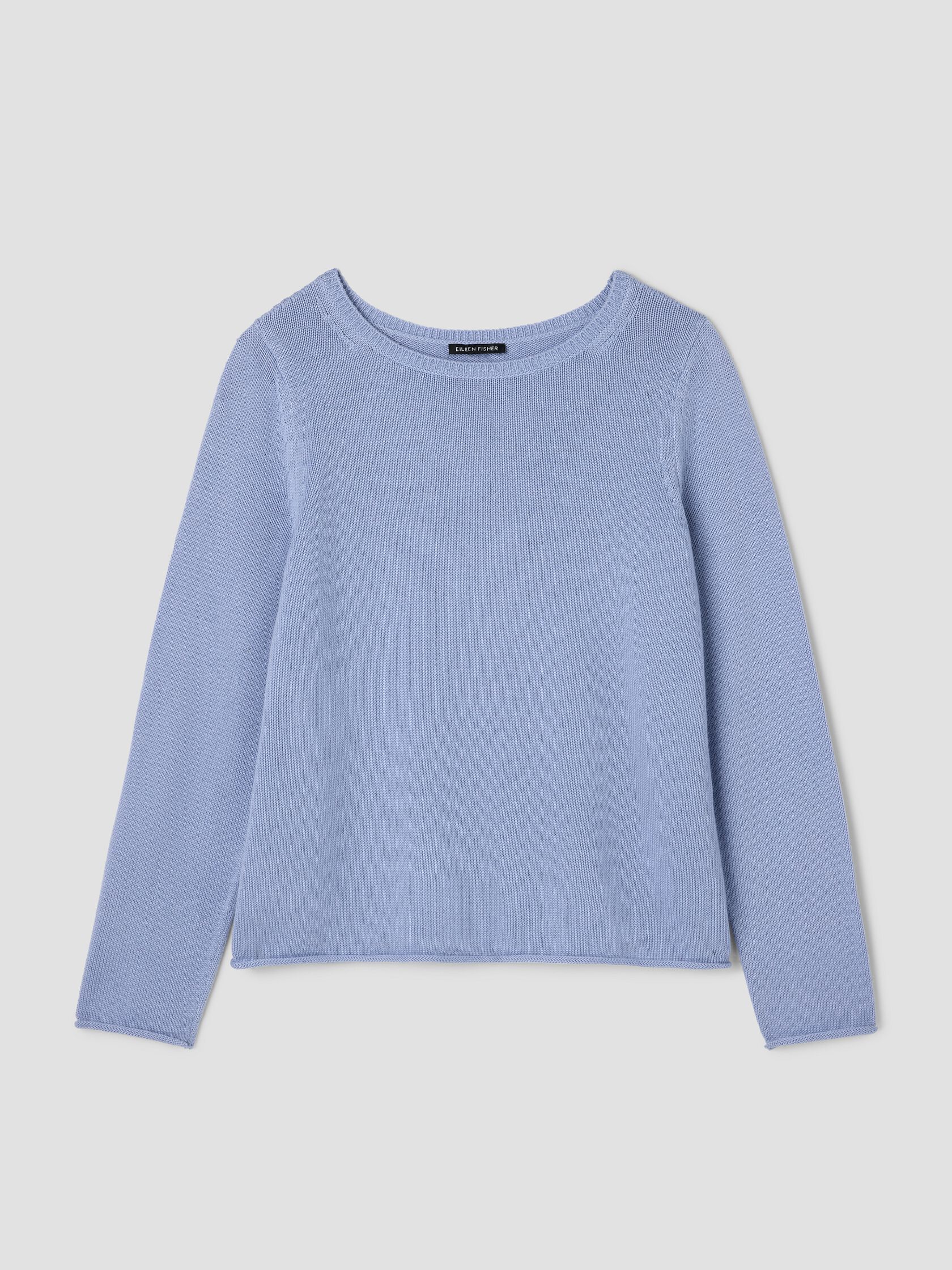 Peruvian Cotton Blend Bateau Neck Top
