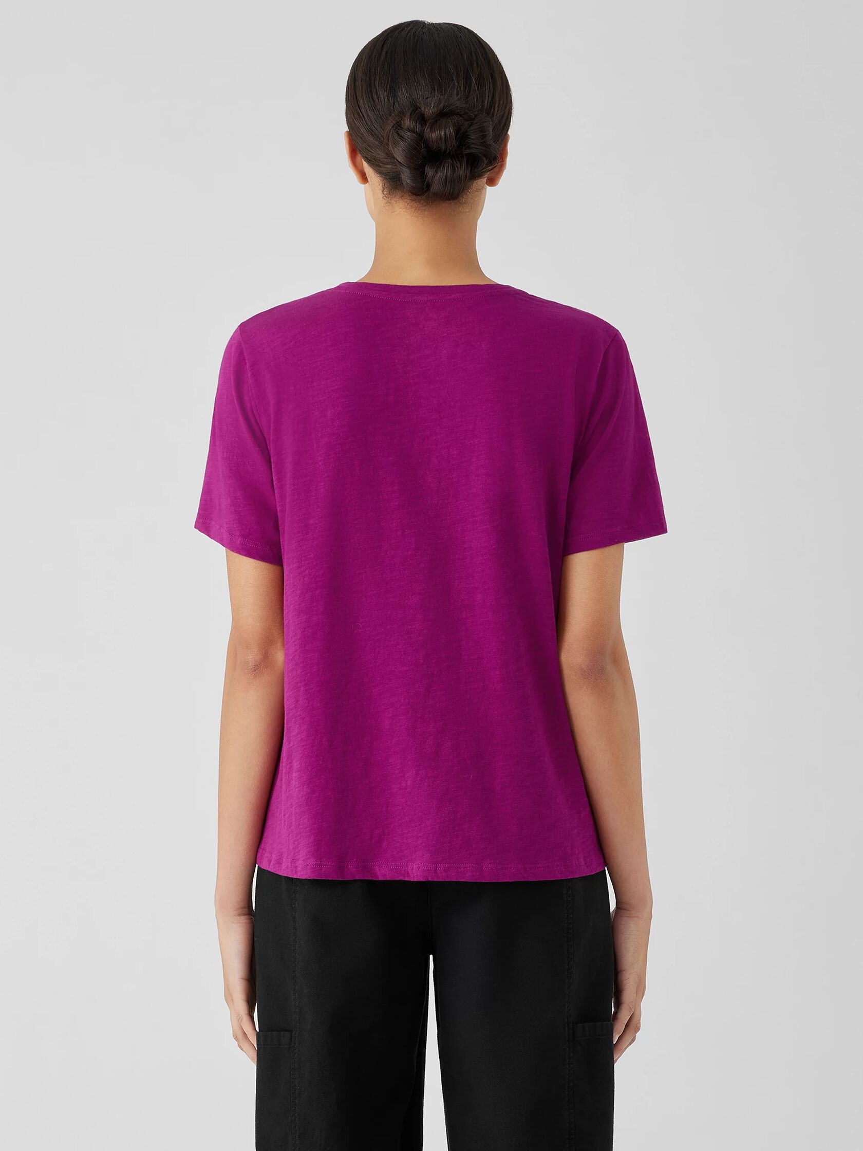 Organic Cotton Slubby Jersey Tee