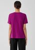 Organic Cotton Slubby Jersey Tee