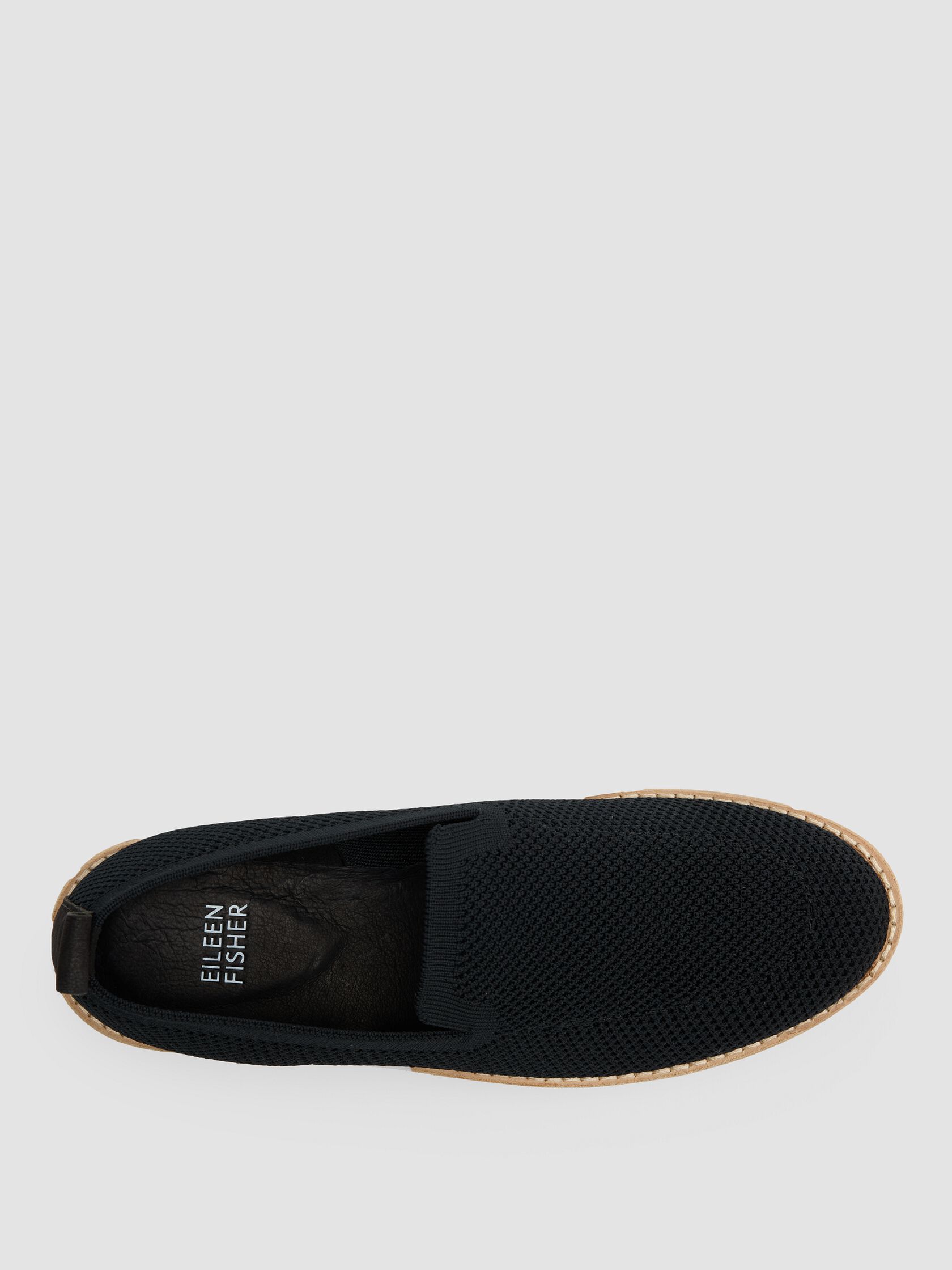 Ergos Recycled Stretch Knit Platform Loafer