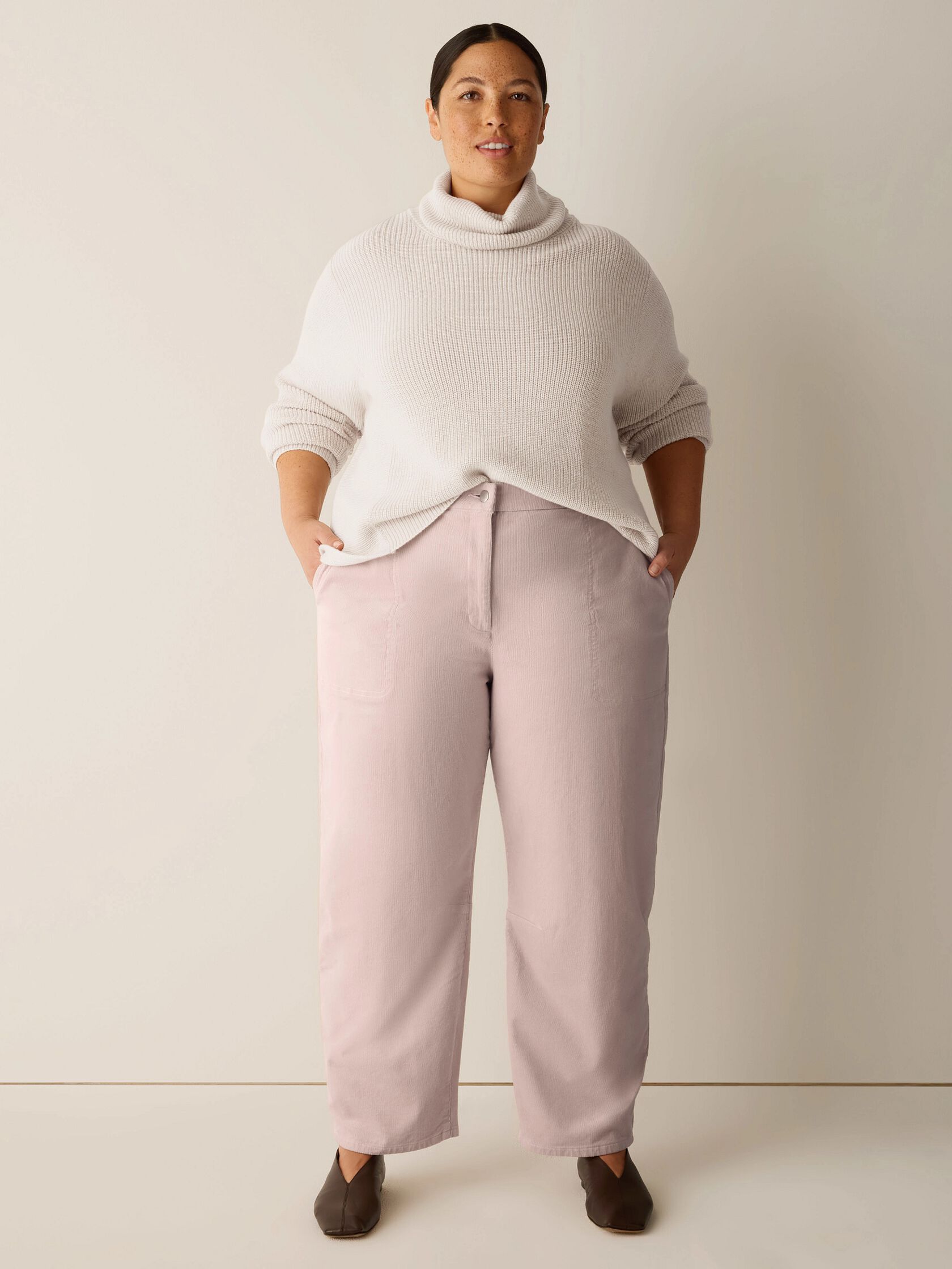 Organic Cotton Stretch Corduroy Arch Pant