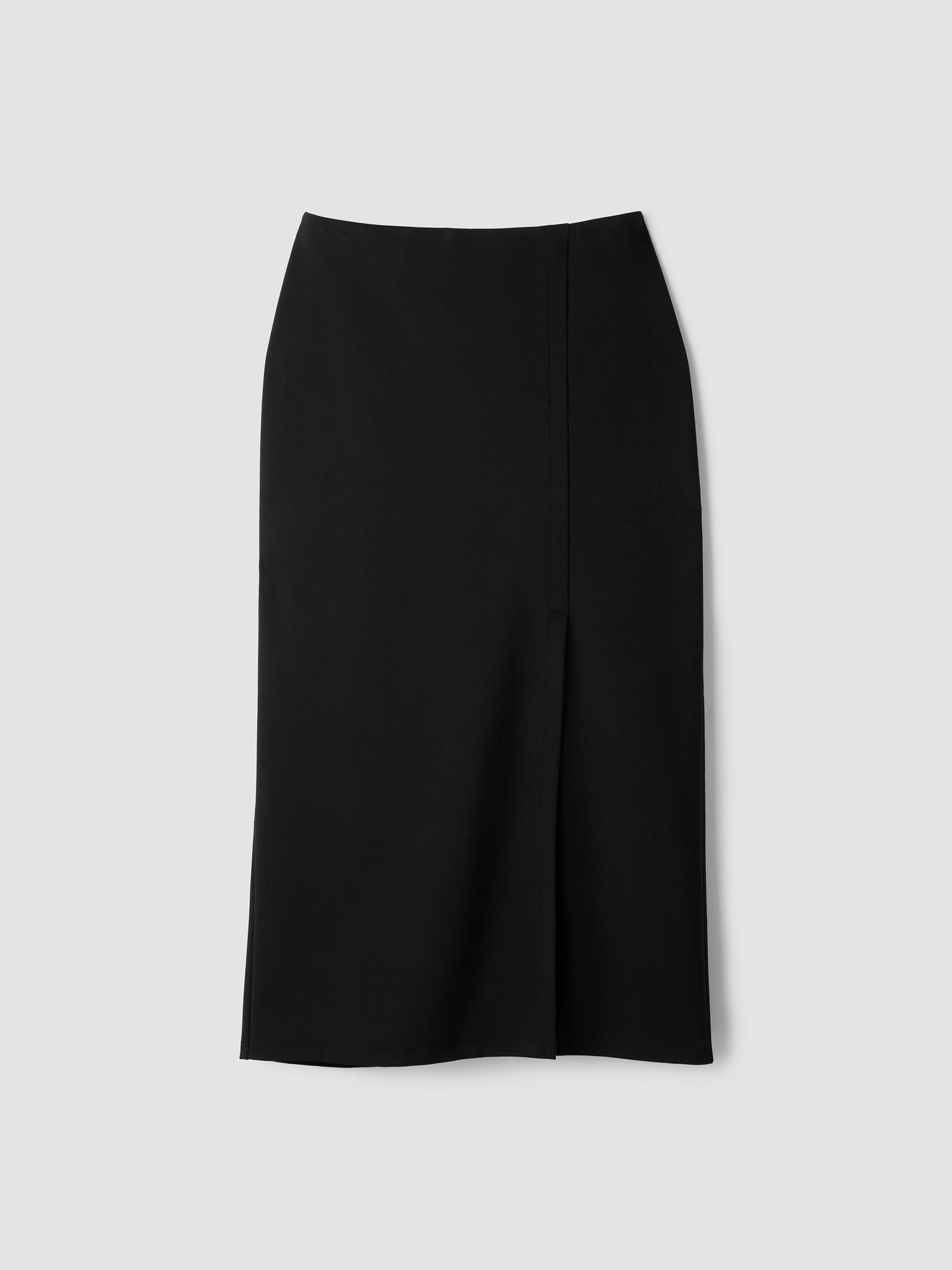 Washable Flex Ponte Straight Skirt