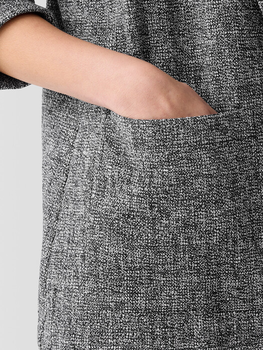Organic Cotton Tweed Blazer