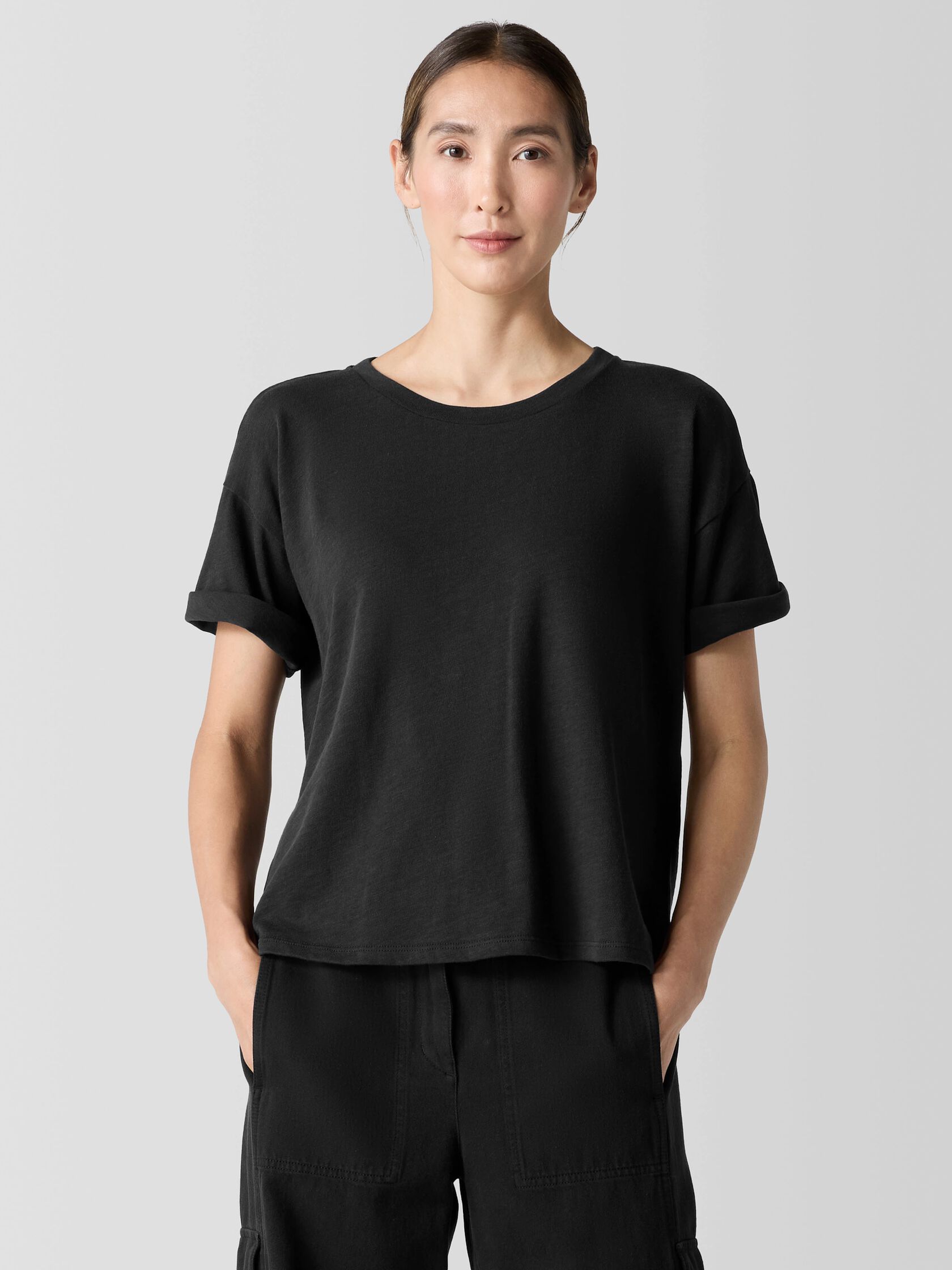 Cozy Organic Cotton Slub Tee