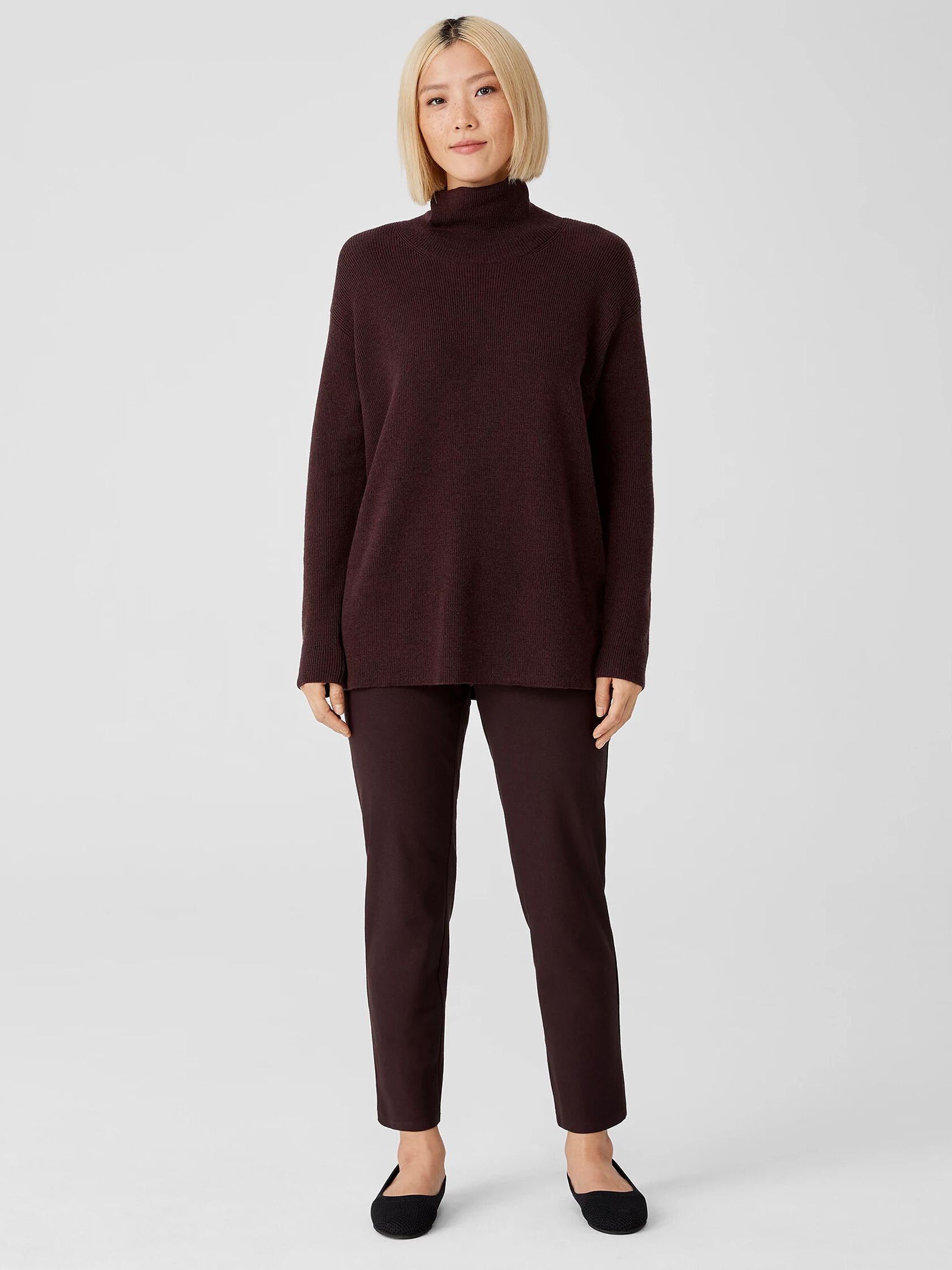 Washable Stretch Crepe Pant