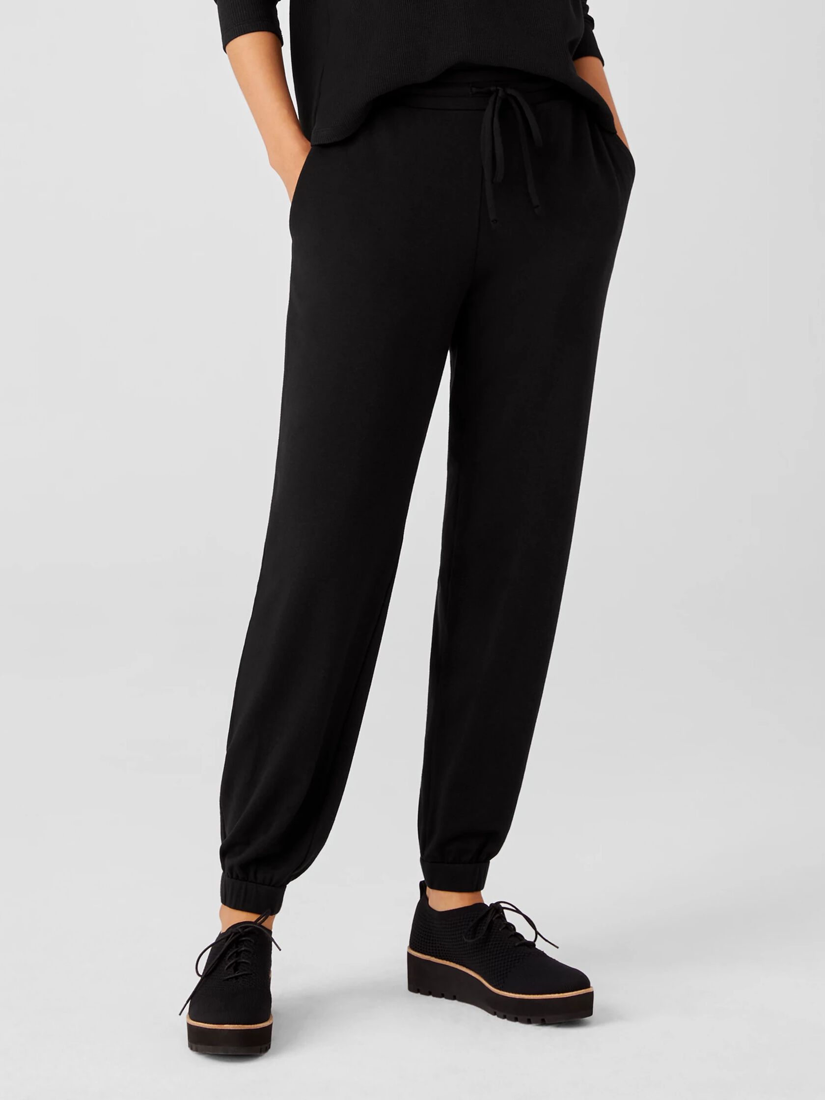 Cozy Brushed Terry Jogger Pant